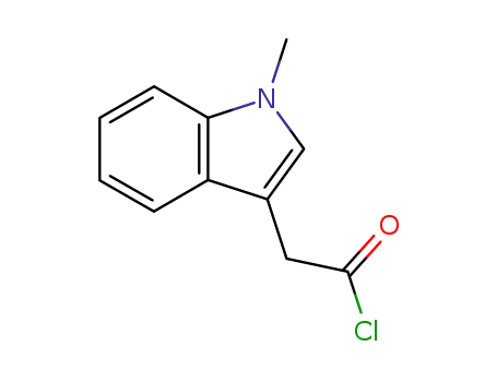 1H-Indole-3-acetyl chloride, 1-methyl-