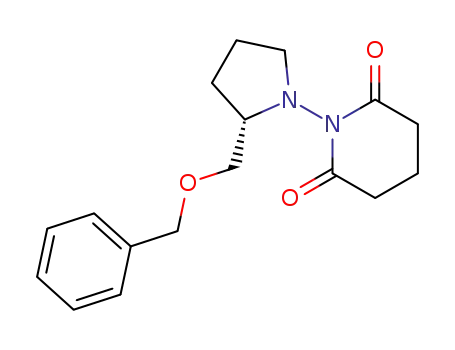 2,6-Piperidinedione, 1-[(2S)-2-[(phenylmethoxy)methyl]-1-pyrrolidinyl]-