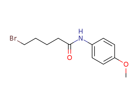 Pentanamide, 5-bromo-N-(4-methoxyphenyl)-