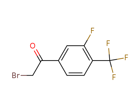 3-FLUORO-4-(TRIFLUOROMETHYL)PHENACYL BROMIDE