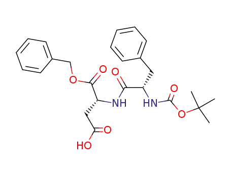 α-benzyl (2S)-N-(tert-butoxycarbonyl)phenylalanyl-(2R)-aspartate ester