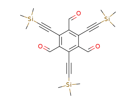 1,3,5-Benzenetricarboxaldehyde, 2,4,6-tris[(trimethylsilyl)ethynyl]-