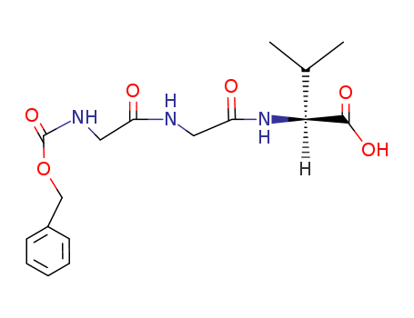 3-methyl-2-[[2-[[2-(phenylmethoxycarbonylamino)acetyl]amino]acetyl]amino]butanoic acid