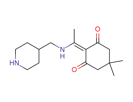 4-[1-(4,4-dimethyl-2,6-dioxocyclohexylidene)ethylamino]methylpiperidine