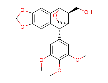 5,8-Methano-1,3-dioxolo[4,5-h][2]benzoxepin- 11-methanol,5,7,8,9-tetrahydro-9-(3,4,5- trimethoxyphenyl)-,(5R,8R,9R,11R)- 