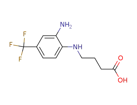 4-[2-AMINO-4-(트리플루오로메틸)아닐리노]부탄산