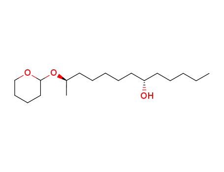 (6S,12R)-12-(Tetrahydro-pyran-2-yloxy)-tridecan-6-ol