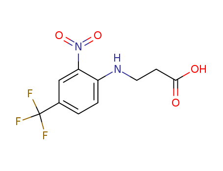 3-[2-Nitro-4-(trifluoromethyl)anilino]propanoicacid