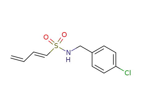(E)-Buta-1,3-diene-1-sulfonic acid 4-chloro-benzylamide