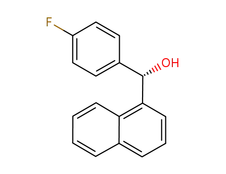 (S)-(4-fluorophenyl)(naphthalen-1-yl)methanol