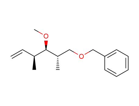 1-[(1S)-1-methyl-2-(phenylmethoxy)ethyl](2S,1R)-1-methoxy-2-methylbut-3-ene