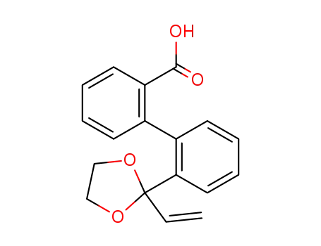 2'-<1,1-(ethylenedioxy)-2-propen-1-yl>biphenyl-2-carboxylic acid