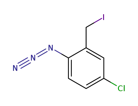 2-azido-5-chlorobenzyl iodide
