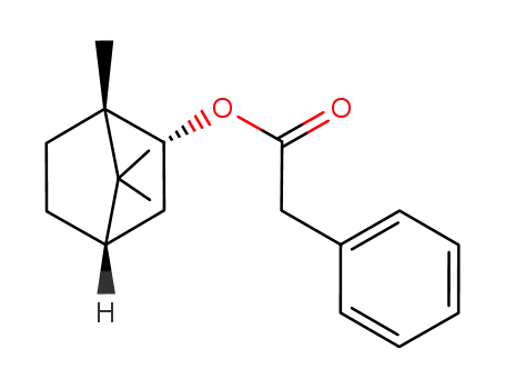 Molecular Structure of 94022-06-7 (1,7,7-trimethylbicyclo[2.2.1]hept-2-yl phenylacetate)