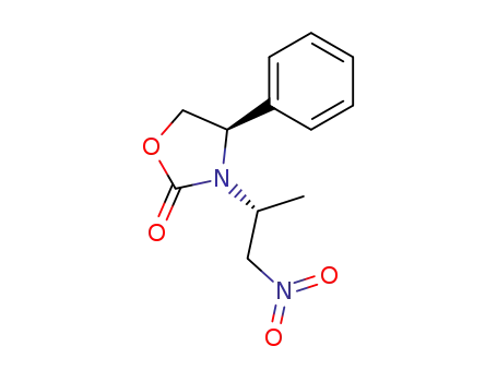 (R)-3-((R)-1-Methyl-2-nitro-ethyl)-4-phenyl-oxazolidin-2-one