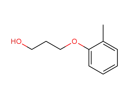 Molecular Structure of 52448-99-4 (3-(o-Tolyloxy)-1-propanol)