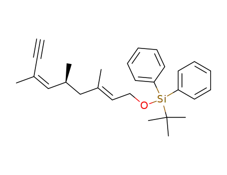 (3Z,7E)-(5S)-9-(tert-butyldiphenylsilanyloxy)-3,5,7-trimethylocta-3,7-dien-1-yne
