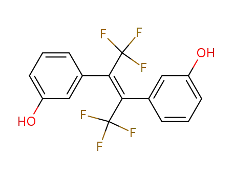 trans-1,1,1,4,4,4-hexafluoro-2,3-bis(3-hydroxyphenyl)but-2-ene