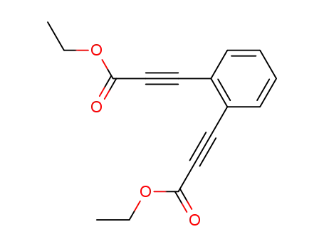 3-(2-(ethoxycarbonylethynyl)phenyl)prop-2-ynoic acid ethyl ester