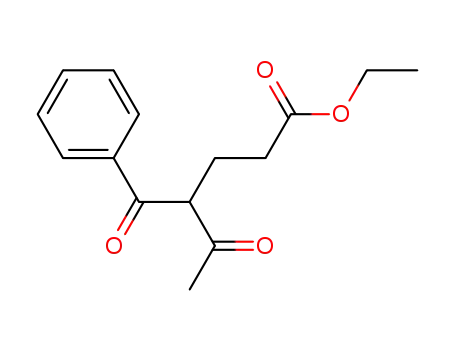 Molecular Structure of 131118-47-3 (ethyl 4-benzoyl-5-oxohexanoate)