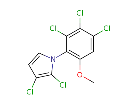 2,3-dichloro-1-(2,3,4-trichloro-6-methoxyphenyl)-1H-pyrrole