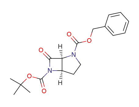 2,6-Diazabicyclo[3.2.0]heptane-2,6-dicarboxylic acid, 7-oxo-,
6-(1,1-dimethylethyl) 2-(phenylmethyl) ester, (1S,5R)-