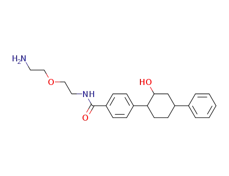 Benzamide,
N-[2-(2-aminoethoxy)ethyl]-4-(2-hydroxy-4-phenylcyclohexyl)-