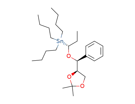 Tributyl-{(R)-1-[(S)-((R)-2,2-dimethyl-[1,3]dioxolan-4-yl)-phenyl-methoxy]-propyl}-stannane