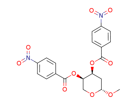 [6-methoxy-4-(4-nitrobenzoyl)oxy-oxan-3-yl] 4-nitrobenzoate cas  20535-30-2