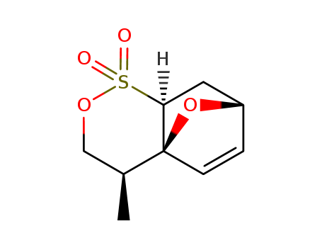 (4S,4AS,7R,8AS)-3,4,8,8A-TETRAHYDRO-4-METHYL-7H-4A,7-EPOXY-2,1-BENZOXATHIIN 1,1-DIOXIDE