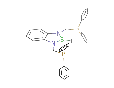 P(C<sub>6</sub>H<sub>5</sub>)2CH<sub>2</sub>N<sub>2</sub>BHC<sub>6</sub>H<sub>4</sub>CH<sub>2</sub>P(C<sub>6</sub>H<sub>5</sub>)2