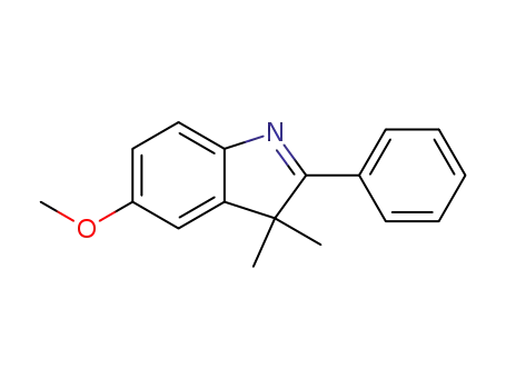5-methoxy-3,3-dimethyl-2-phenyl-3H-indole