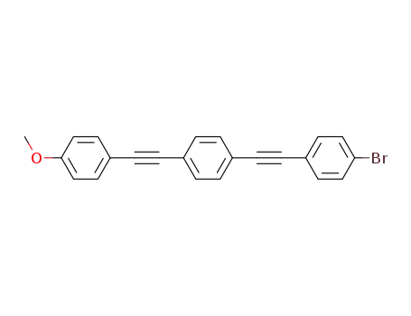 Benzene, 1-[(4-bromophenyl)ethynyl]-4-[(4-methoxyphenyl)ethynyl]-