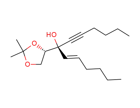 (E)-(R)-7-((S)-2,2-Dimethyl-[1,3]dioxolan-4-yl)-tridec-5-en-8-yn-7-ol