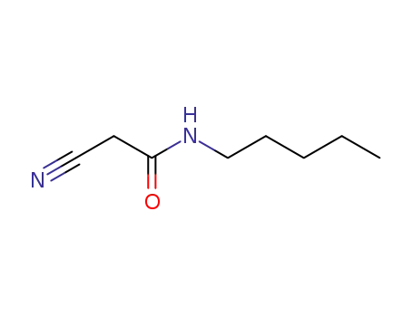 Molecular Structure of 39488-46-5 (2-CYANO-N-PENTYLACETAMIDE)