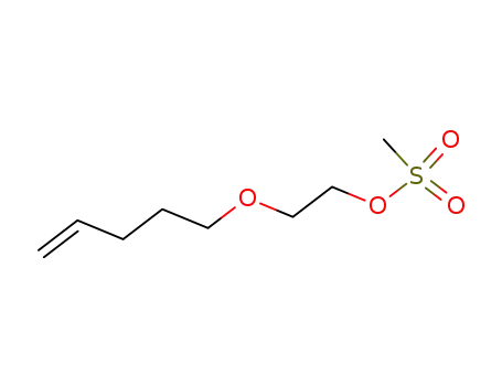 methanesulfonic acid 2-pent-4-enyloxy-ethyl ester