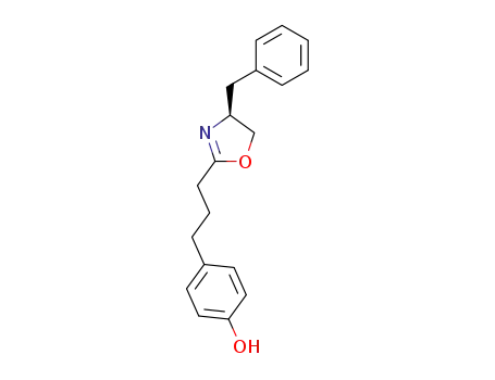 (S)-4-benzyl-2-[3-(4-hydroxyphenyl)propyl]-2-oxazoline