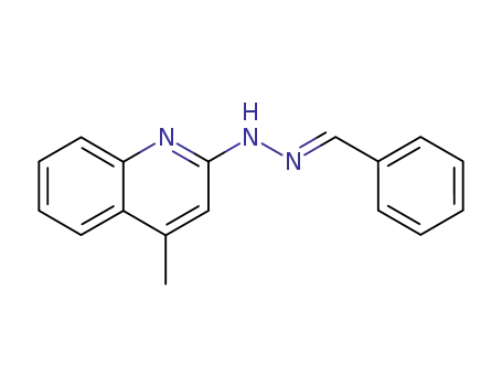 Benzaldehyde, (4-methyl-2-quinolinyl)hydrazone