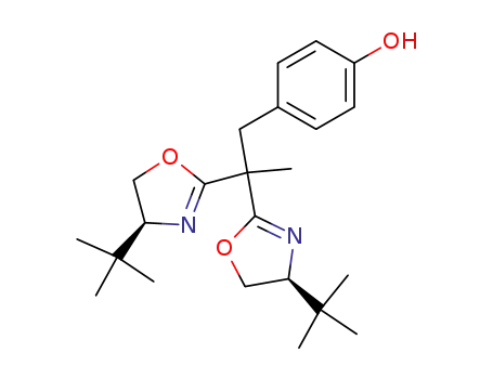 Phenol,
4-[2,2-bis[(4S)-4-(1,1-dimethylethyl)-4,5-dihydro-2-oxazolyl]propyl]-