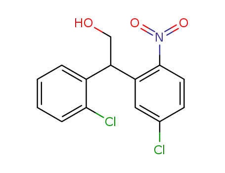 2-(2-chlorophenyl)-2-(5-chloro-2-nitrophenyl)ethanol
