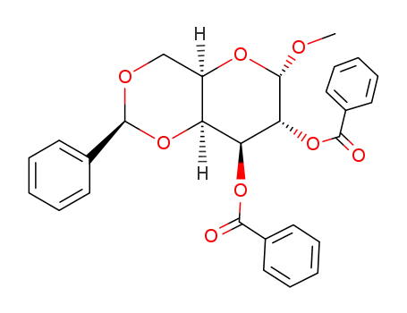 methyl 2,3-di-O-benzoyl-4,6-O-benzylidene-α-D-galactopyranoside
