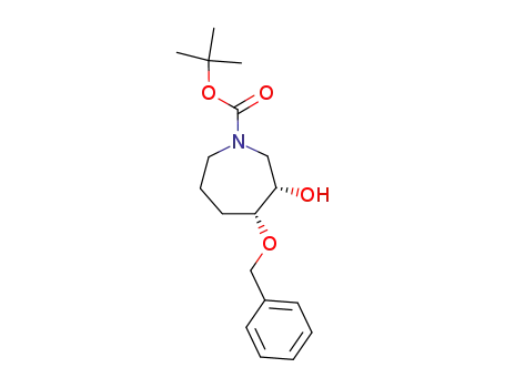 tert-butyl (3S,4R)-4-(benzyloxy)-3-hydroxyazepane-1-carboxylate