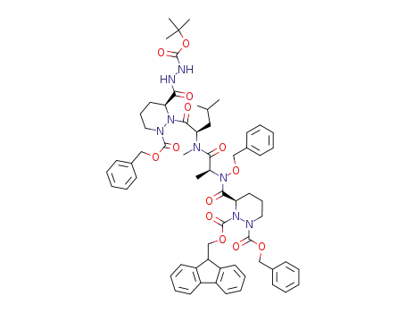 C<sub>63</sub>H<sub>74</sub>N<sub>8</sub>O<sub>13</sub>