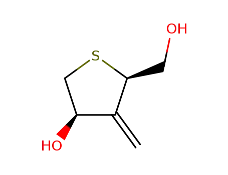 L-threo-Pentitol, 1,3,4-trideoxy-1,4-epithio-3-methylene- (9CI)