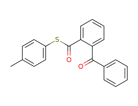 2-Benzoyl-thiobenzoic acid S-p-tolyl ester