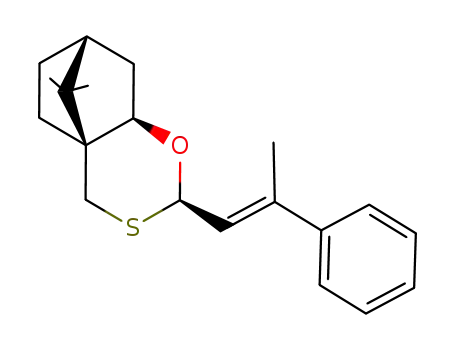 (1S,4R,6R,8R)-11,11-dimethyl-4-[(E)-2-phenyl-propenyl]-5-oxa-3-thia-tricyclo[6.2.1.0<sup>1,6</sup>]undecane