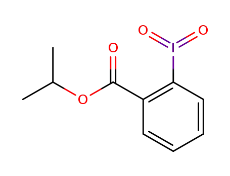 Molecular Structure of 674776-90-0 (BENZOIC ACID, 2-IODYL, 1-METHYLETHYL ESTER)