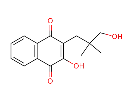 2-hydroxy-3-(3-hydroxy-2,2-dimethylpropyl)-1,4-naphthoquinone