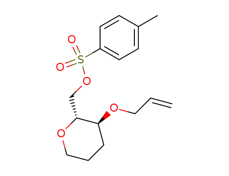 toluene-4-sulfonic acid (2'R,3'S)-3'-allyloxytetrahydropyran-2'-ylmethyl ester