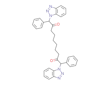 1,10-Bis-benzotriazol-1-yl-1,10-diphenyl-decane-2,9-dione